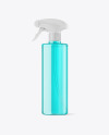 Color Plastic Spray Bottle Mockup