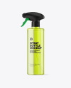 Color Plastic Spray Bottle Mockup