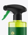 Color Plastic Spray Bottle Mockup