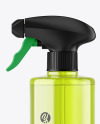 Color Plastic Spray Bottle Mockup