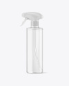 Clear Spray Bottle Mockup