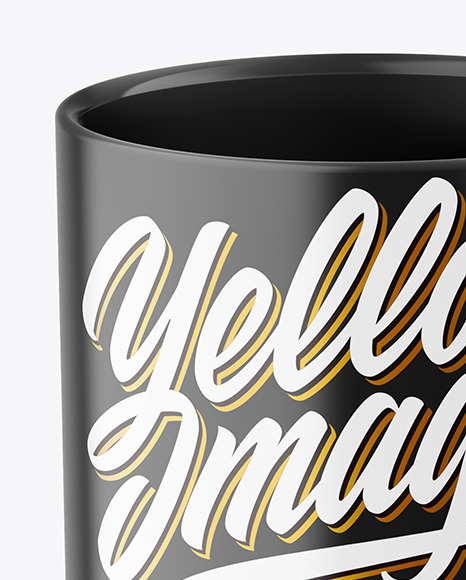 Glossy Mug Mockup