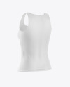 Women&#039;s Tank Top Mockup - Back Half-Side View