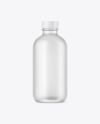 Frosted Glass Bottle Mockup