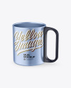 Matte Metallic Mug Mockup