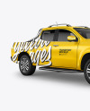 Luxury Pickup Truck Mockup - Half Side View