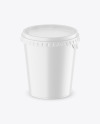 Matte Plastic Cup Mockup