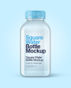 Square Water Bottle Mockup