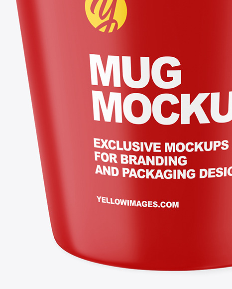 Matte Mug Mockup