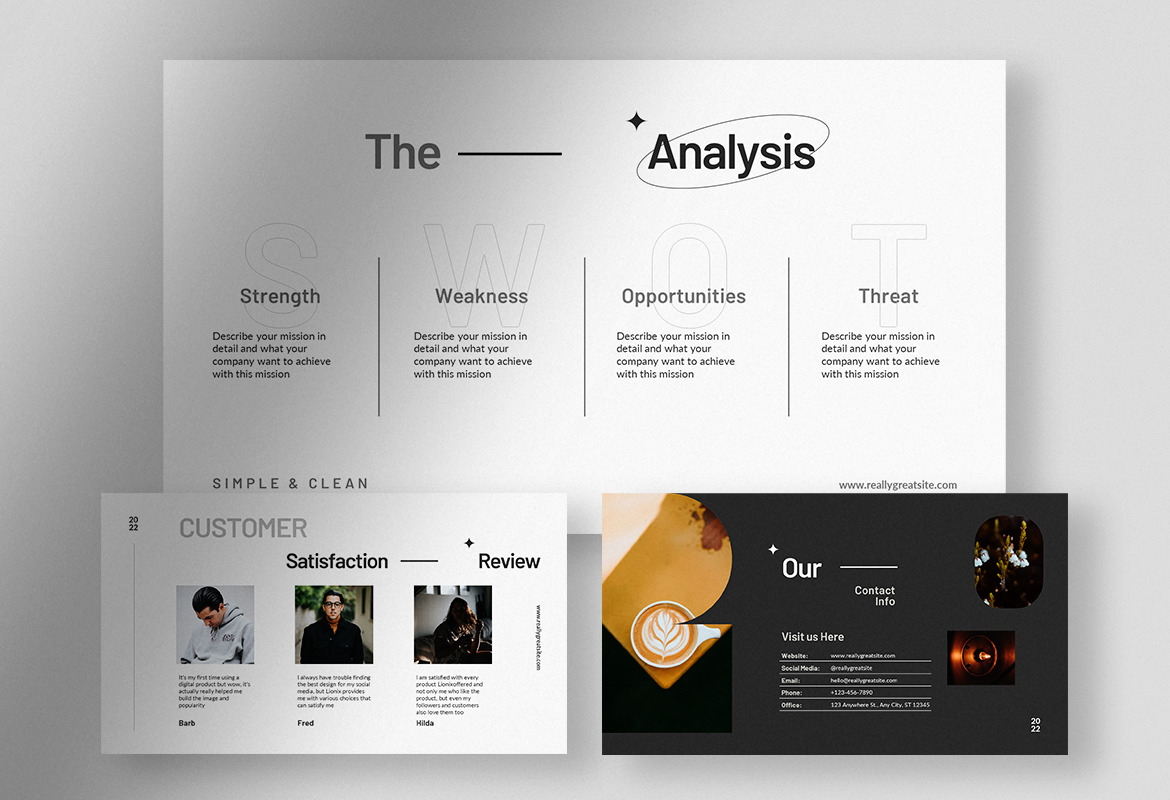Modezly - Simple and Clean Business Presentations Modezly - Simple and Clean Business Presentations