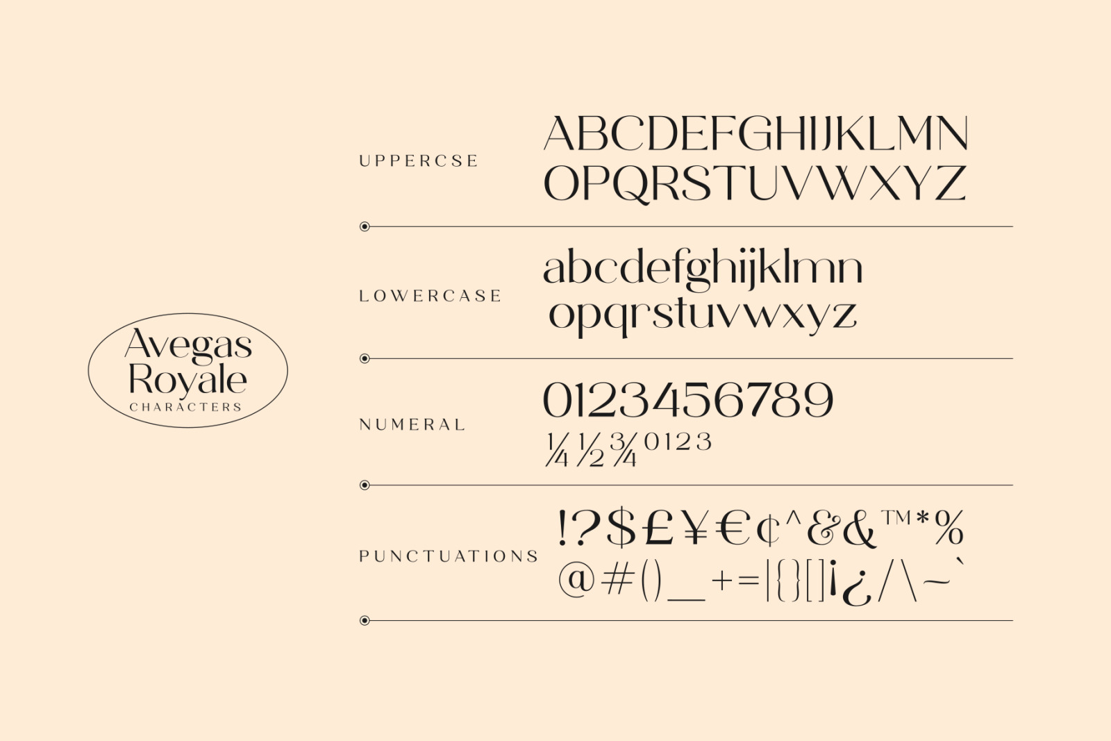 Avegas Royale - Modern Sans Avegas Royale - Modern Sans