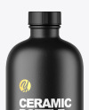 Ceramic Bottle Mockup Ceramic Bottle Mockup