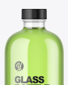 Clear Glass Bottle Mockup Clear Glass Bottle Mockup