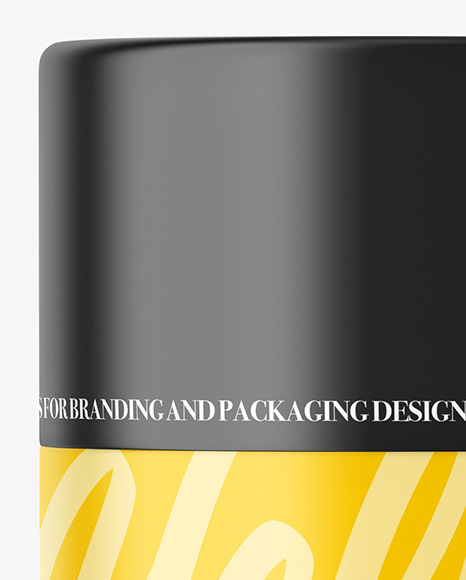 Matte Plastic Deodorant Mockup