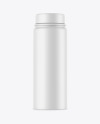 Matte Plastic Bottle Mockup