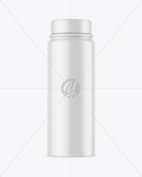 Glossy Plastic Bottle Mockup