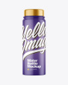 Glossy Plastic Bottle Mockup