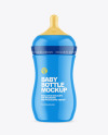 Glossy Baby Bottle Mockup