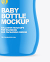 Glossy Baby Bottle Mockup