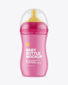 Matte Baby Bottle Mockup