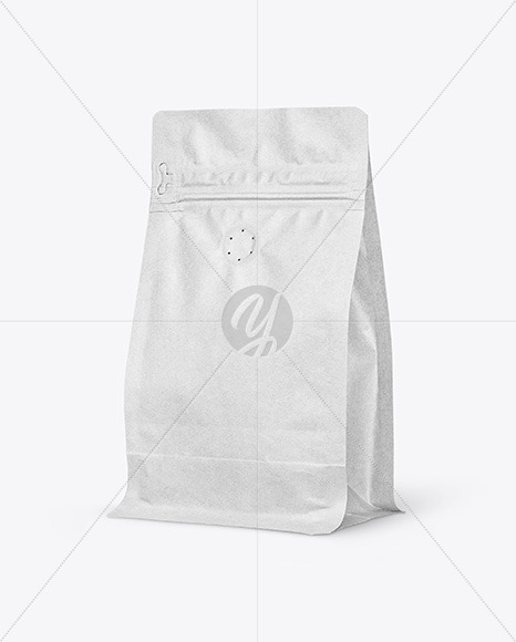 Kraft Paper Coffee Bag Mockup