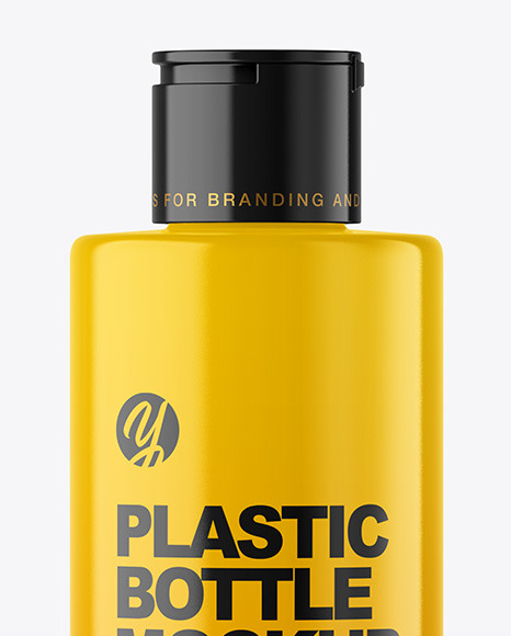 Glossy Cosmetic Bottle Mockup