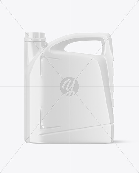 Glossy Jerry Can Mockup