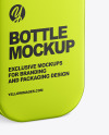 Metallic Bottle Mockup