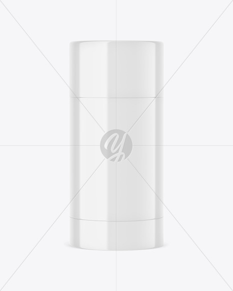 Glossy Plastic Deodorant Mockup