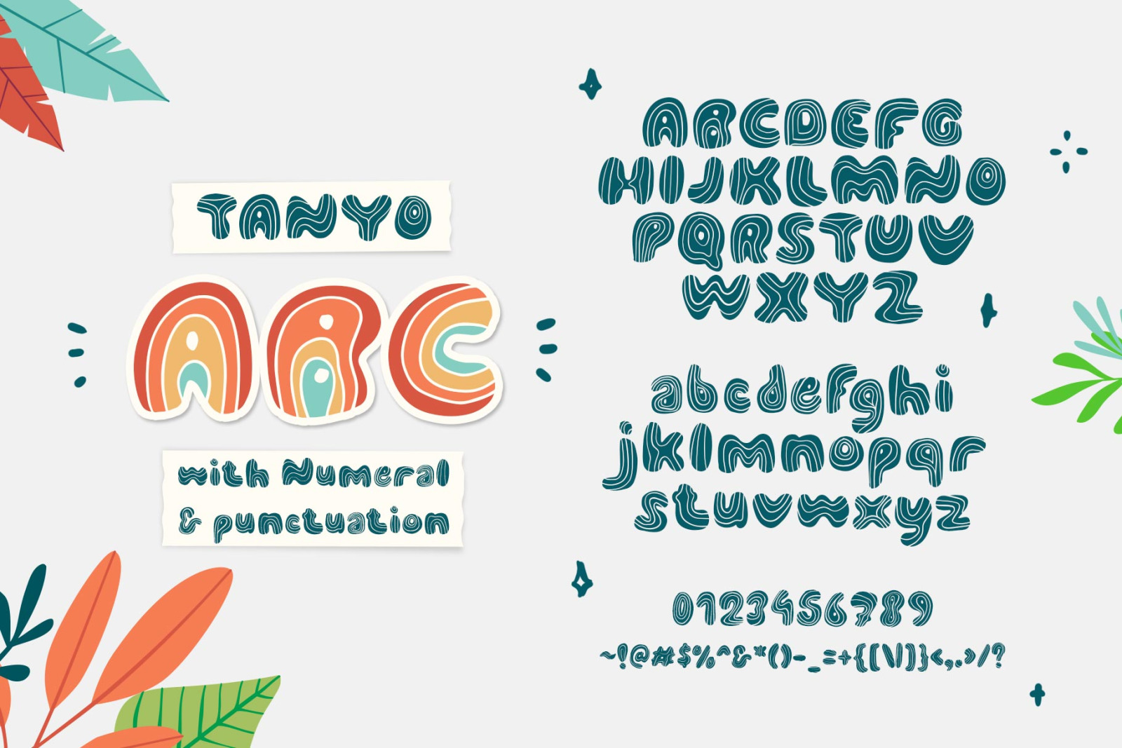 Tanyo Typeface