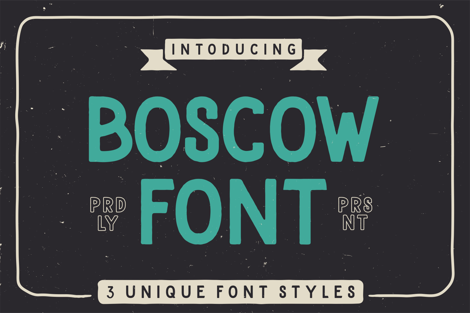 Boscow Font Boscow Font