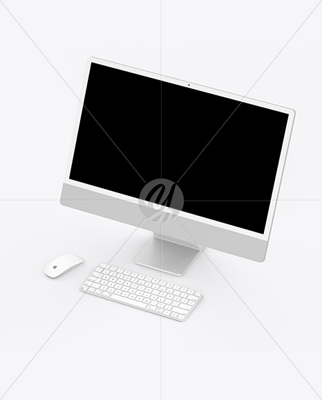 iMac 24” Mockup