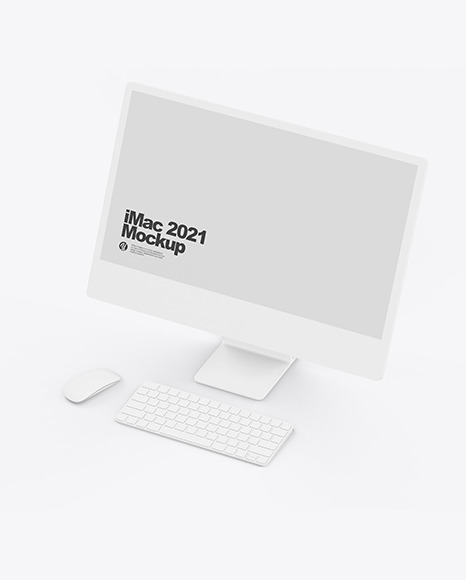 iMac 24” Mockup