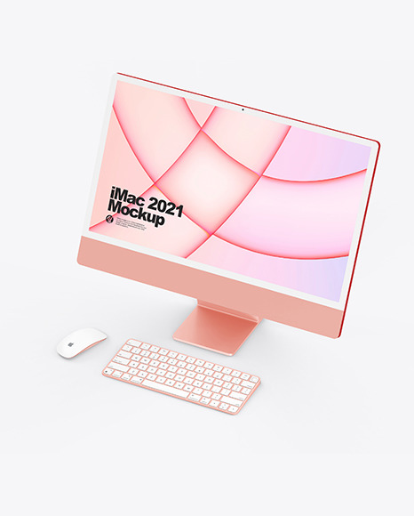 iMac 24” Mockup