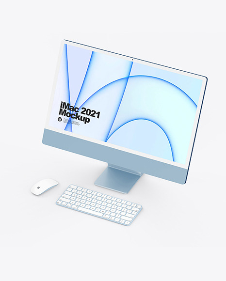 iMac 24” Mockup