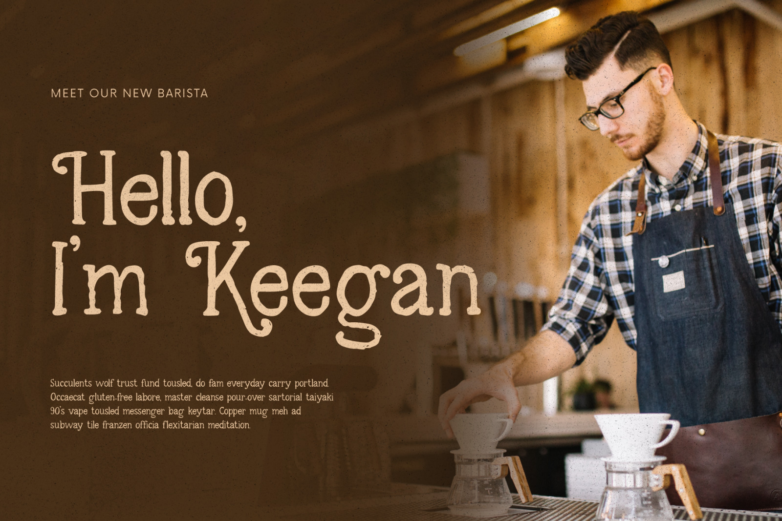 Light Roast - Handdrawn Serif Light Roast - Handdrawn Serif