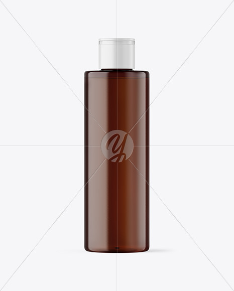 Amber Cosmetic Bottle Mockup Amber Cosmetic Bottle Mockup