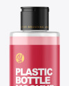 Clear Liquid Soap Cosmetic Bottle Mockup