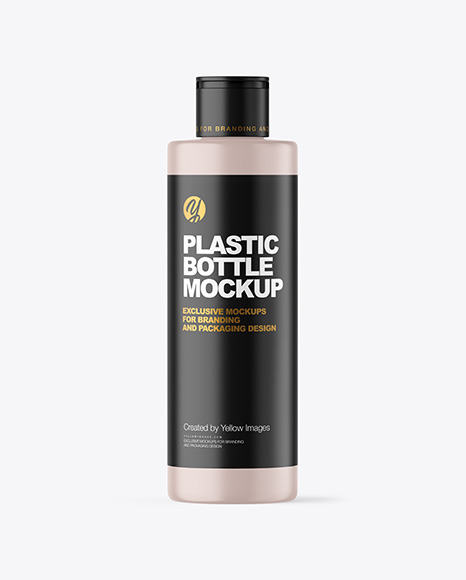 Matte Cosmetic Bottle Mockup