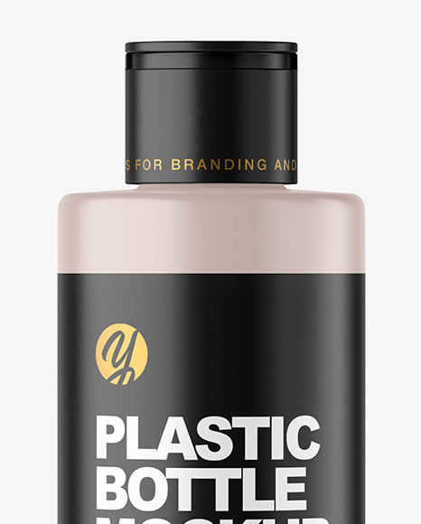 Matte Cosmetic Bottle Mockup