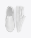 Leather Slip-Ons Mockup