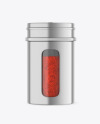 Metallic Spice Jar w/ Paprika Mockup