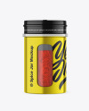 Metallic Spice Jar w/ Paprika Mockup