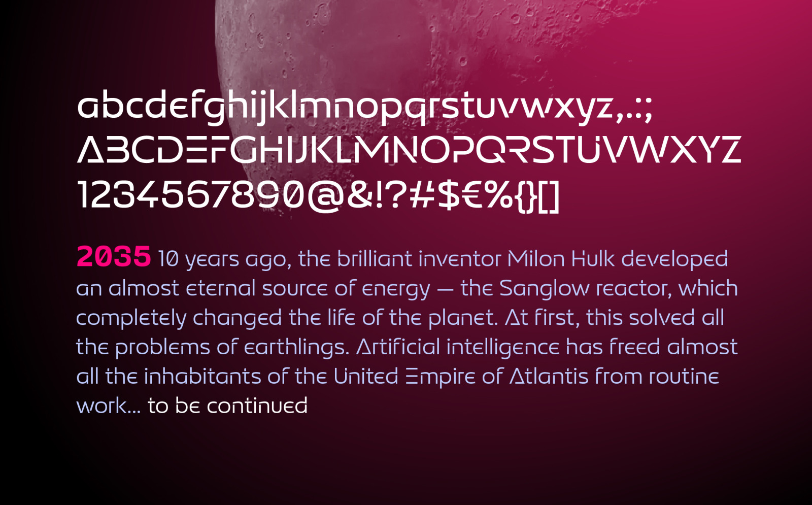 Stellar Exelancer Font Family