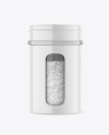 Glossy Spice Jar w/ Salt Mockup