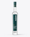 Clear Glass Grappa Bottle Mockup