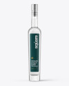 Clear Glass Grappa Bottle Mockup