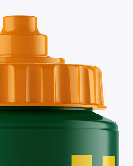 Plastic Sport Bottle Mockup