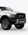 Dodge Ram 1500 Mockup - Half Side View