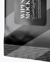 Matte Wet Wipes Pack Mockup - Half Side View